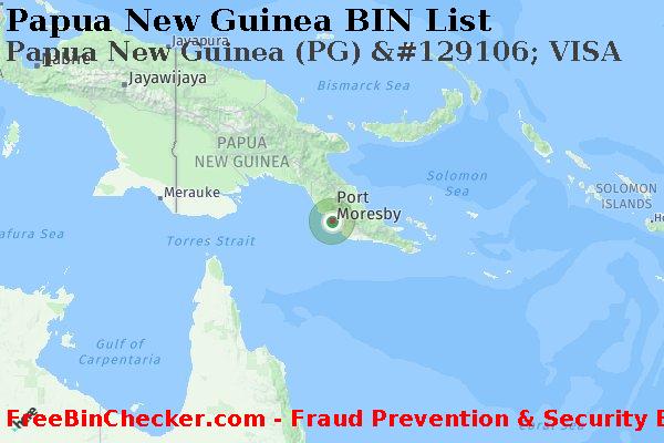 Papua New Guinea Papua+New+Guinea+%28PG%29+%26%23129106%3B+VISA BIN List