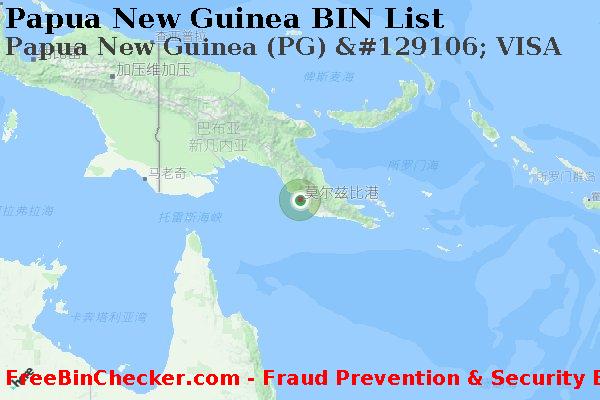 Papua New Guinea Papua+New+Guinea+%28PG%29+%26%23129106%3B+VISA BIN列表