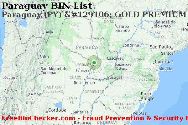 Paraguay Paraguay+%28PY%29+%26%23129106%3B+GOLD+PREMIUM+Karte BIN-Liste