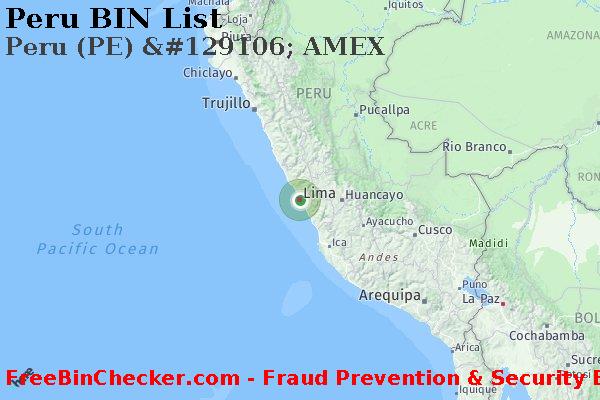 Peru Peru+%28PE%29+%26%23129106%3B+AMEX বিন তালিকা