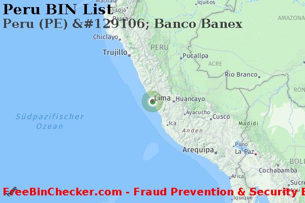 Peru Peru+%28PE%29+%26%23129106%3B+Banco+Banex BIN-Liste