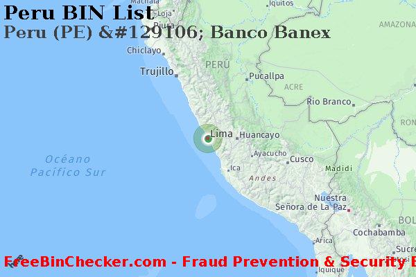 Peru Peru+%28PE%29+%26%23129106%3B+Banco+Banex Lista de BIN