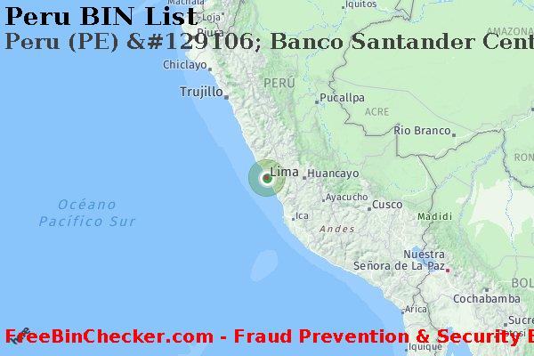 Peru Peru+%28PE%29+%26%23129106%3B+Banco+Santander+Central+Hispano+-+Peru Lista de BIN
