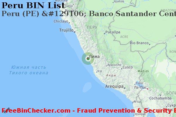 Peru Peru+%28PE%29+%26%23129106%3B+Banco+Santander+Central+Hispano+-+Peru Список БИН