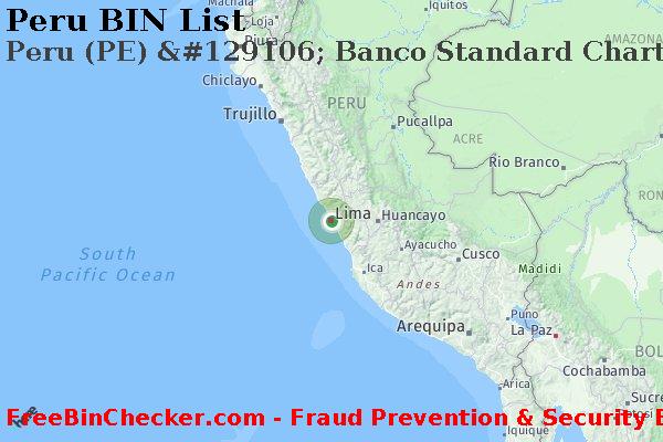 Peru Peru+%28PE%29+%26%23129106%3B+Banco+Standard+Chartered Lista de BIN
