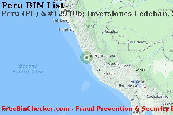 Peru Peru+%28PE%29+%26%23129106%3B+Inversiones+Fedeban%2C+S.a. Lista de BIN