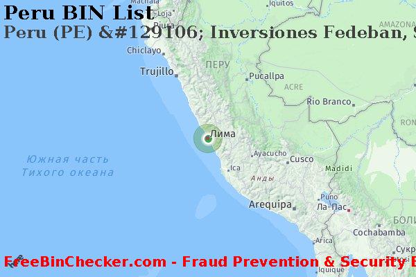 Peru Peru+%28PE%29+%26%23129106%3B+Inversiones+Fedeban%2C+S.a. Список БИН