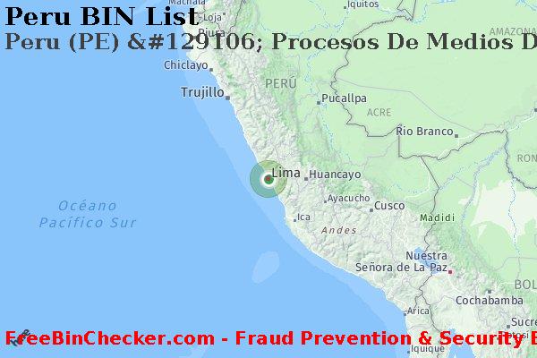 Peru Peru+%28PE%29+%26%23129106%3B+Procesos+De+Medios+De+Pago%2C+S.a. Lista de BIN