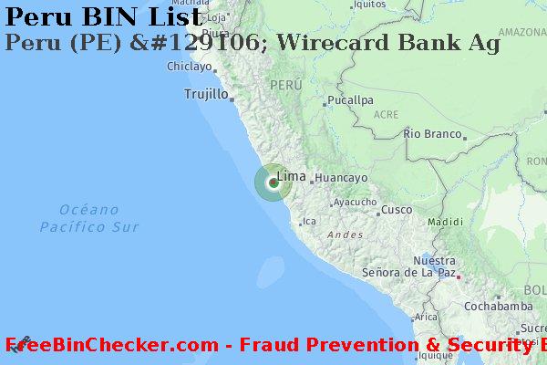 Peru Peru+%28PE%29+%26%23129106%3B+Wirecard+Bank+Ag Lista de BIN