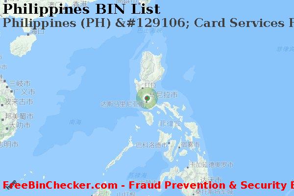 Philippines Philippines+%28PH%29+%26%23129106%3B+Card+Services+For+Credit+Unions%2C+Inc. BIN列表