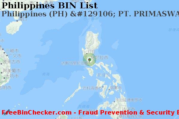 Philippines Philippines+%28PH%29+%26%23129106%3B+PT.+PRIMASWADANA+PERKASA+FINANCE BIN列表
