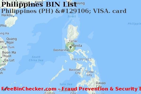 Philippines Philippines+%28PH%29+%26%23129106%3B+VISA.+card BIN List