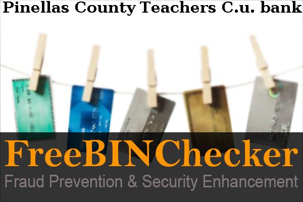 Pinellas County Teachers C.u. BIN List