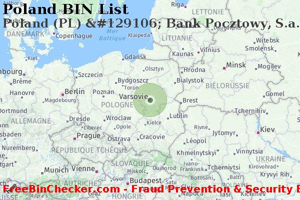 Poland Poland+%28PL%29+%26%23129106%3B+Bank+Pocztowy%2C+S.a. BIN Liste 