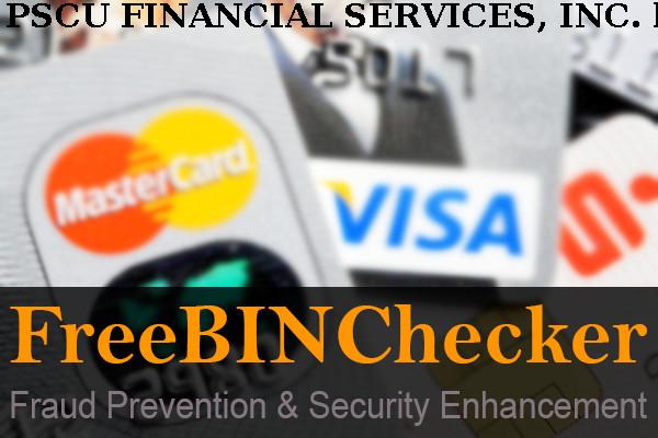 Pscu Financial Services, Inc. BIN列表
