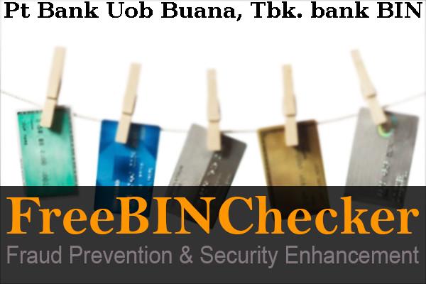Pt Bank Uob Buana, Tbk. Lista de BIN