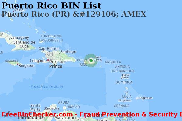 Puerto Rico Puerto+Rico+%28PR%29+%26%23129106%3B+AMEX BIN-Liste