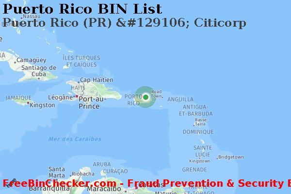 Puerto Rico Puerto+Rico+%28PR%29+%26%23129106%3B+Citicorp BIN Liste 