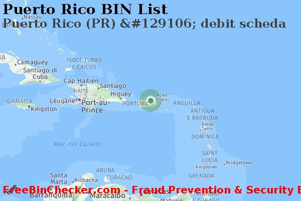 Puerto Rico Puerto+Rico+%28PR%29+%26%23129106%3B+debit+scheda Lista BIN