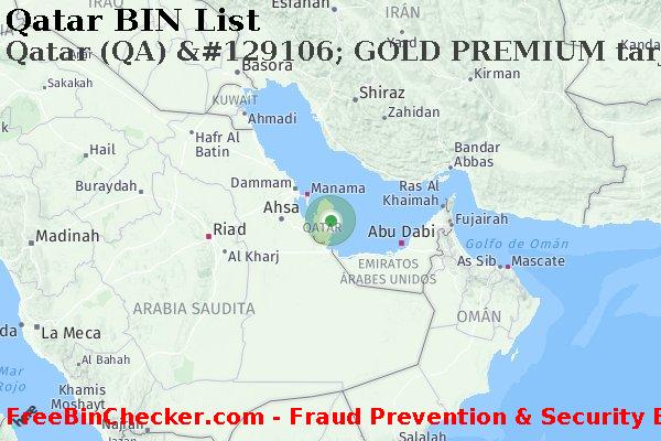 Qatar Qatar+%28QA%29+%26%23129106%3B+GOLD+PREMIUM+tarjeta Lista de BIN
