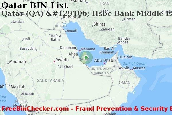 Qatar Qatar+%28QA%29+%26%23129106%3B+Hsbc+Bank+Middle+East BIN List