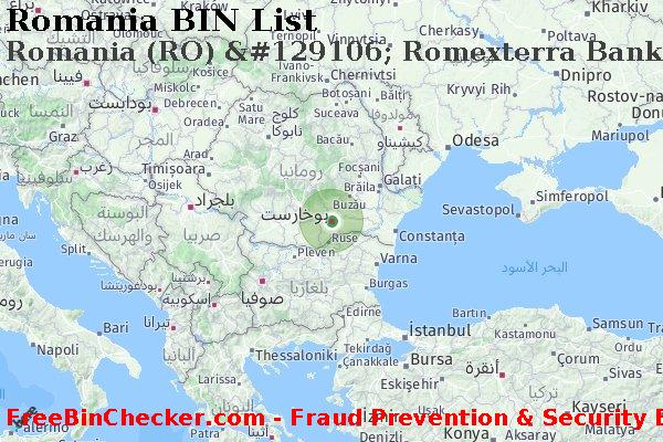 Romania Romania+%28RO%29+%26%23129106%3B+Romexterra+Bank%2C+S.a. قائمة BIN