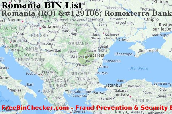 Romania Romania+%28RO%29+%26%23129106%3B+Romexterra+Bank%2C+S.a. BIN Liste 