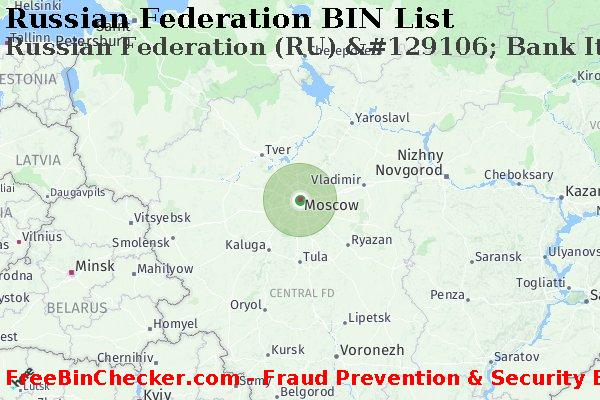 Russian Federation Russian+Federation+%28RU%29+%26%23129106%3B+Bank+Iturup+Ltd.+Liability+Society BIN List
