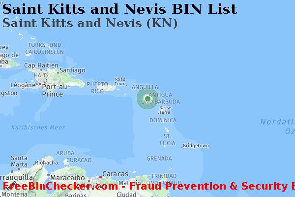 Saint Kitts and Nevis Saint+Kitts+and+Nevis+%28KN%29 BIN-Liste