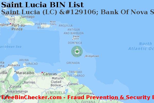 Saint Lucia Saint+Lucia+%28LC%29+%26%23129106%3B+Bank+Of+Nova+Scotia BIN List