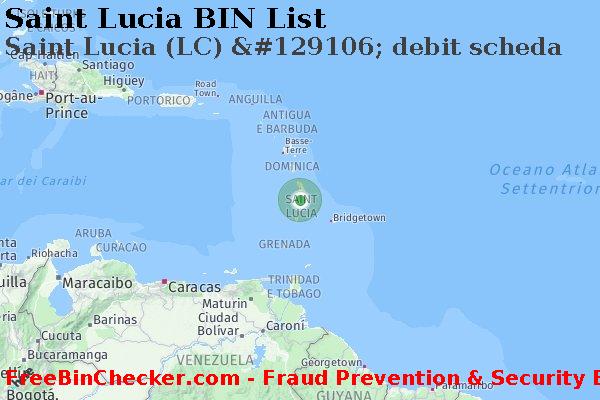 Saint Lucia Saint+Lucia+%28LC%29+%26%23129106%3B+debit+scheda Lista BIN