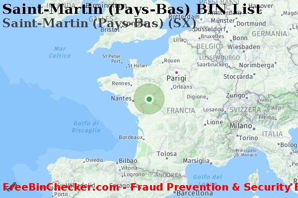 Saint-Martin (Pays-Bas) Saint-Martin+%28Pays-Bas%29+%28SX%29 Lista BIN