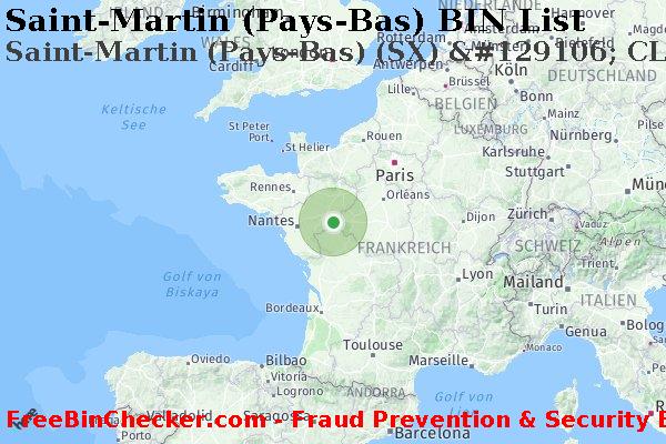 Saint-Martin (Pays-Bas) Saint-Martin+%28Pays-Bas%29+%28SX%29+%26%23129106%3B+CLASSIC+Karte BIN-Liste