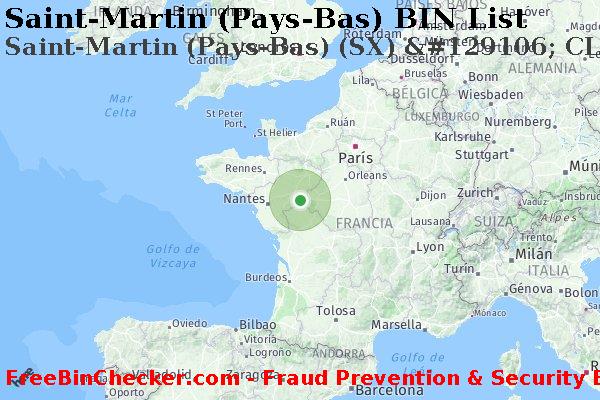 Saint-Martin (Pays-Bas) Saint-Martin+%28Pays-Bas%29+%28SX%29+%26%23129106%3B+CLASSIC+tarjeta Lista de BIN