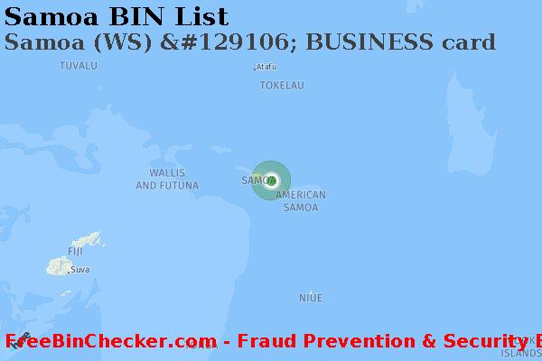Samoa Samoa+%28WS%29+%26%23129106%3B+BUSINESS+card BIN List