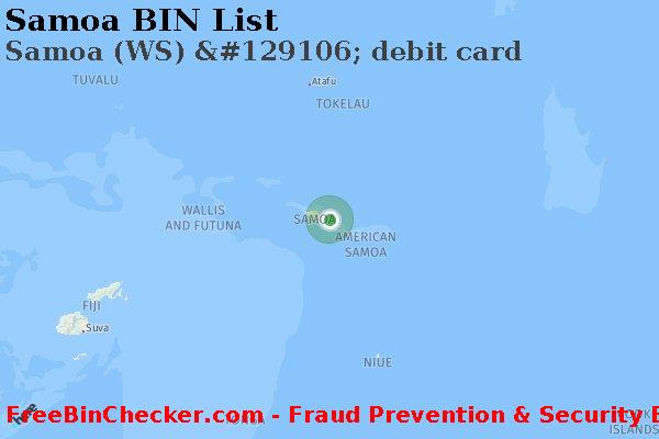 Samoa Samoa+%28WS%29+%26%23129106%3B+debit+card BIN List
