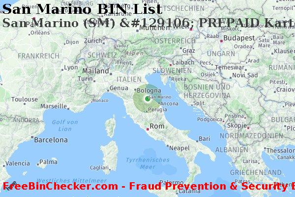 San Marino San+Marino+%28SM%29+%26%23129106%3B+PREPAID+Karte BIN-Liste