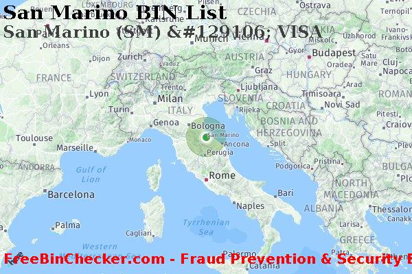 San Marino San+Marino+%28SM%29+%26%23129106%3B+VISA BIN List