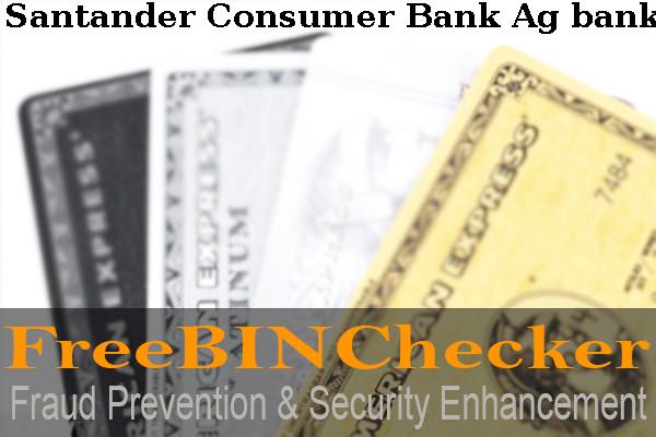 Santander Consumer Bank Ag قائمة BIN