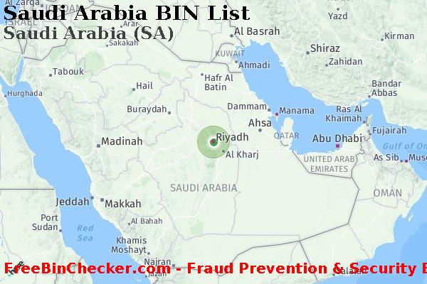 Saudi Arabia Saudi+Arabia+%28SA%29 Lista de BIN