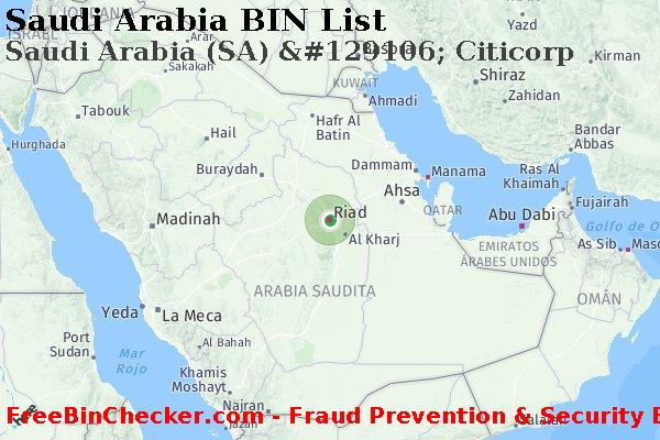 Saudi Arabia Saudi+Arabia+%28SA%29+%26%23129106%3B+Citicorp Lista de BIN