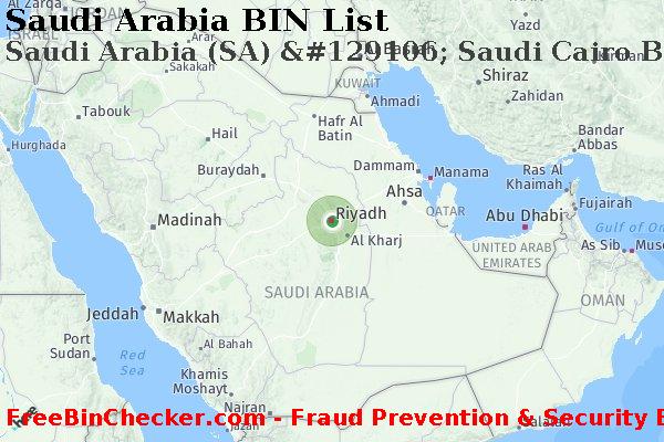 Saudi Arabia Saudi+Arabia+%28SA%29+%26%23129106%3B+Saudi+Cairo+Bank BIN Dhaftar