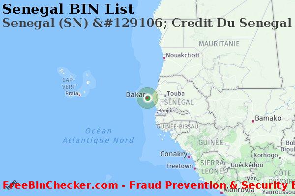 Senegal Senegal+%28SN%29+%26%23129106%3B+Credit+Du+Senegal BIN Liste 