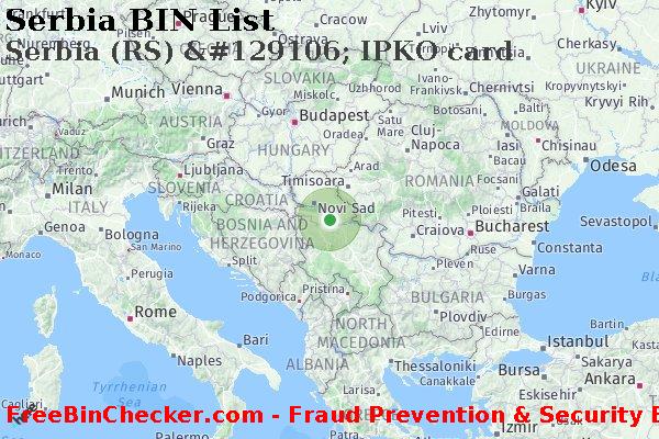 Serbia Serbia+%28RS%29+%26%23129106%3B+IPKO+card BIN Lijst