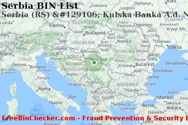 Serbia Serbia+%28RS%29+%26%23129106%3B+Kulska+Banka+A.d.+Novi+Sad Lista BIN