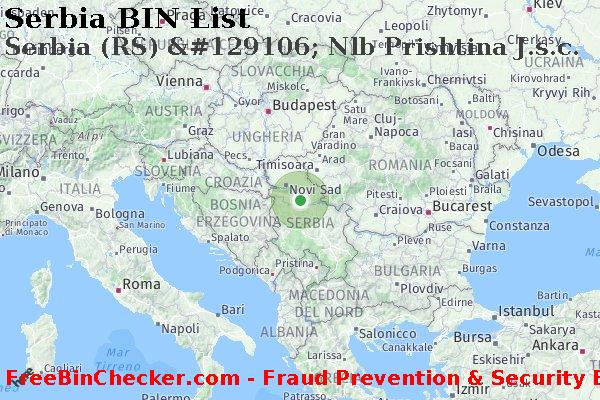 Serbia Serbia+%28RS%29+%26%23129106%3B+Nlb+Prishtina+J.s.c. Lista BIN