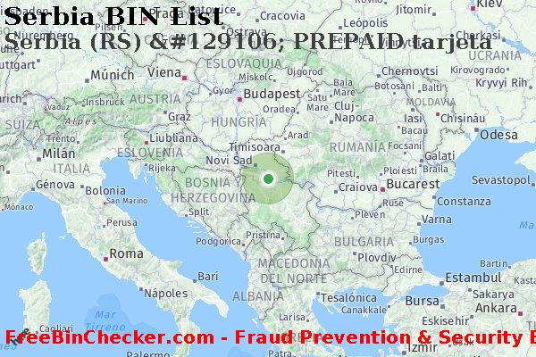 Serbia Serbia+%28RS%29+%26%23129106%3B+PREPAID+tarjeta Lista de BIN