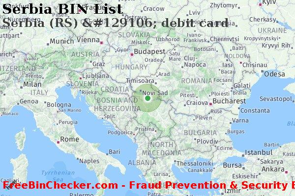 Serbia Serbia+%28RS%29+%26%23129106%3B+debit+card BIN Lijst