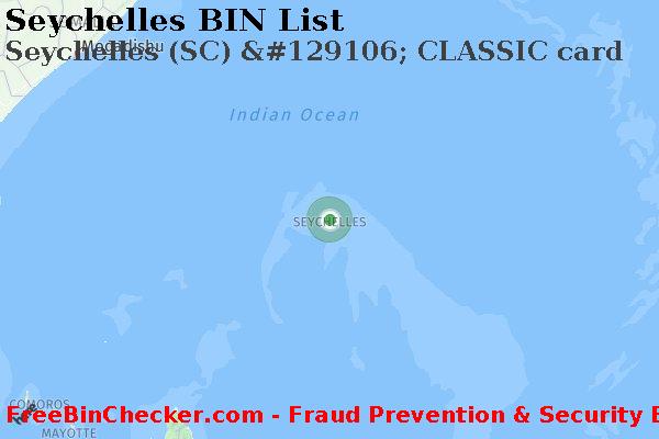 Seychelles Seychelles+%28SC%29+%26%23129106%3B+CLASSIC+card BIN List