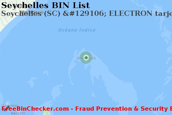 Seychelles Seychelles+%28SC%29+%26%23129106%3B+ELECTRON+tarjeta Lista de BIN